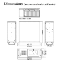 SYS-4U360GS1-H81 Industrial Rackmount Computer Dimension